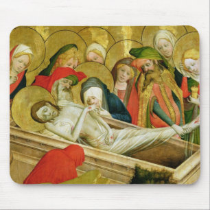 Tapis De Souris La mise au tombeau, panneau de St Thomas