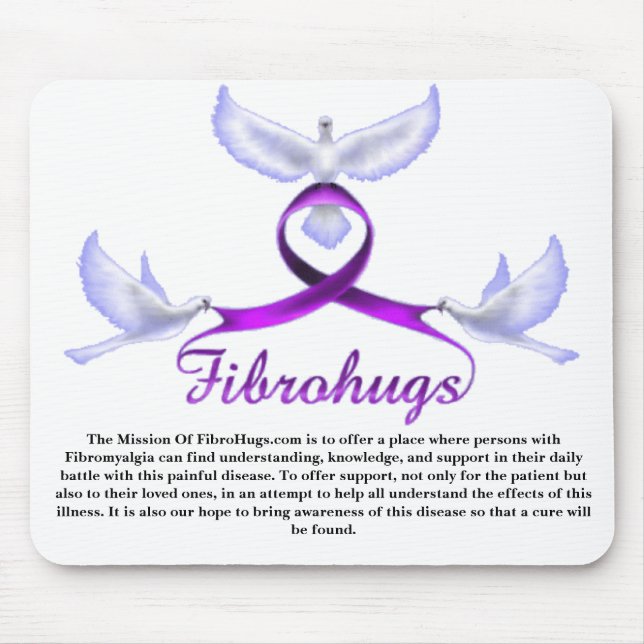 Tapis De Souris La mission de Fibrohugs (Devant)