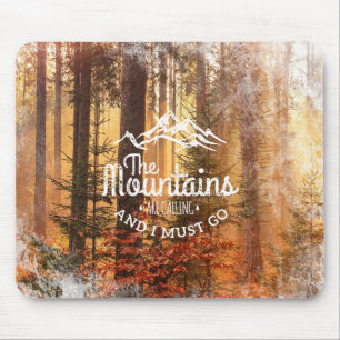 Tapis De Souris La Montagne Appelle