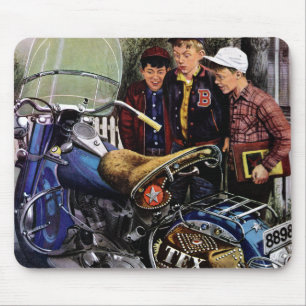Tapis De Souris La moto de Tex