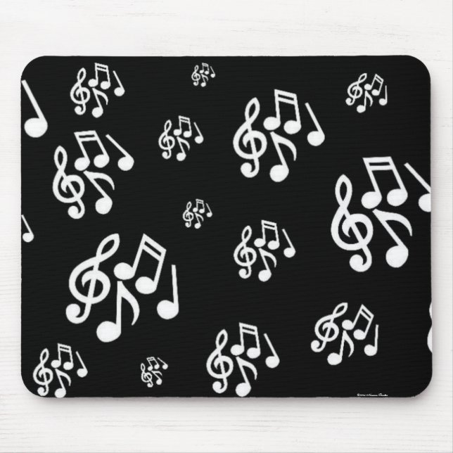 Tapis De Souris La musique verrouille Mousepad (Devant)