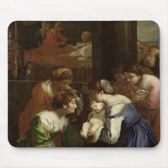 Tapis De Souris La naissance de la Vierge, c.1620 (Devant)