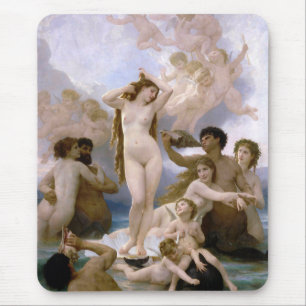 Tapis De Souris La Naissance de Vénus de William-Adolphe Bouguerea
