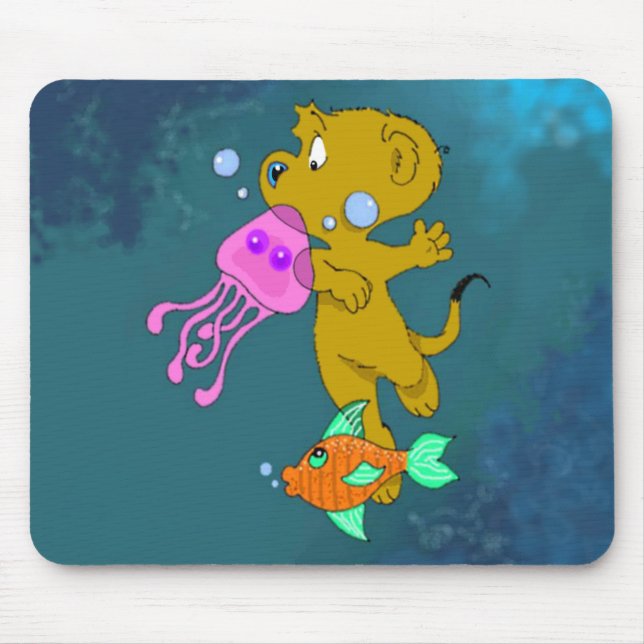Tapis De Souris La natation de Ferald (Devant)