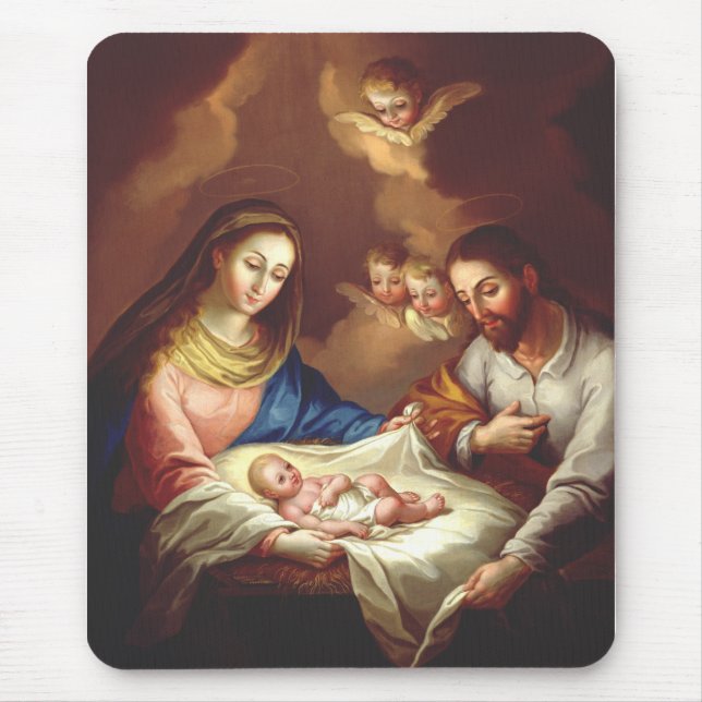 Tapis De Souris La Nativité de Jésus-Christ  (Devant)