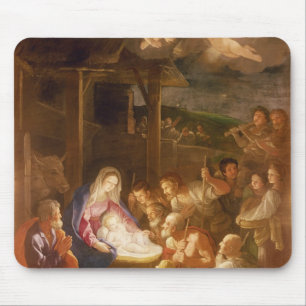 Tapis De Souris La nativité la nuit, 1640