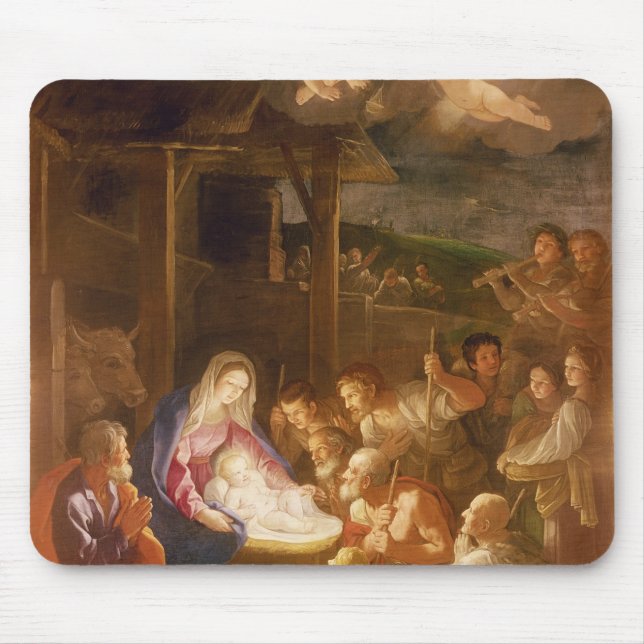 Tapis De Souris La nativité la nuit, 1640 (Devant)