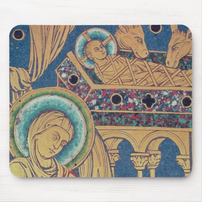 Tapis De Souris La nativité, panneau le du Verduner (Devant)