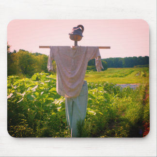 Tapis De Souris La nature du jardin Scarecrow