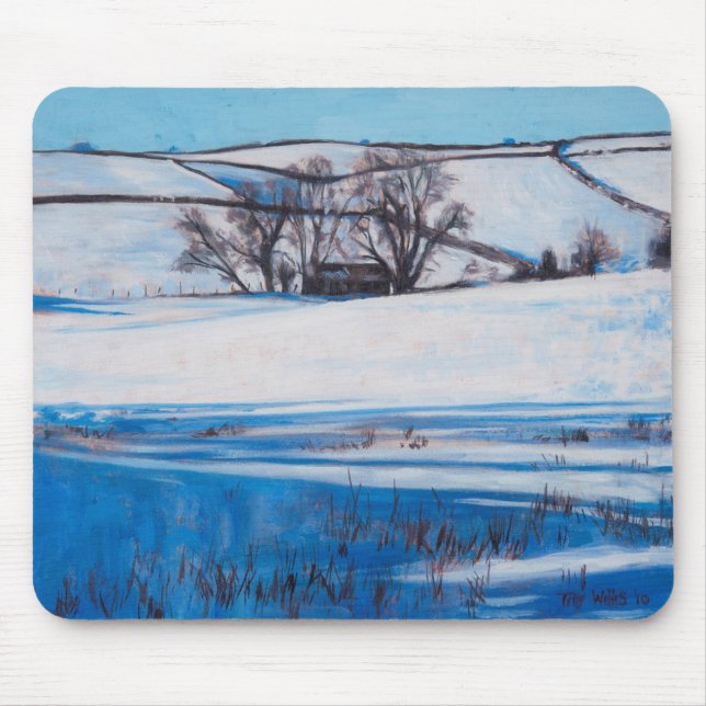 Tapis De Souris La neige ombrage 2010 (Devant)