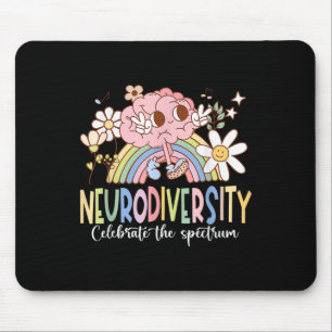 Tapis De Souris La Neurodiversité Célèbre Le Spectre De L'Autisme