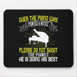 Tapis De Souris La Notice du piano