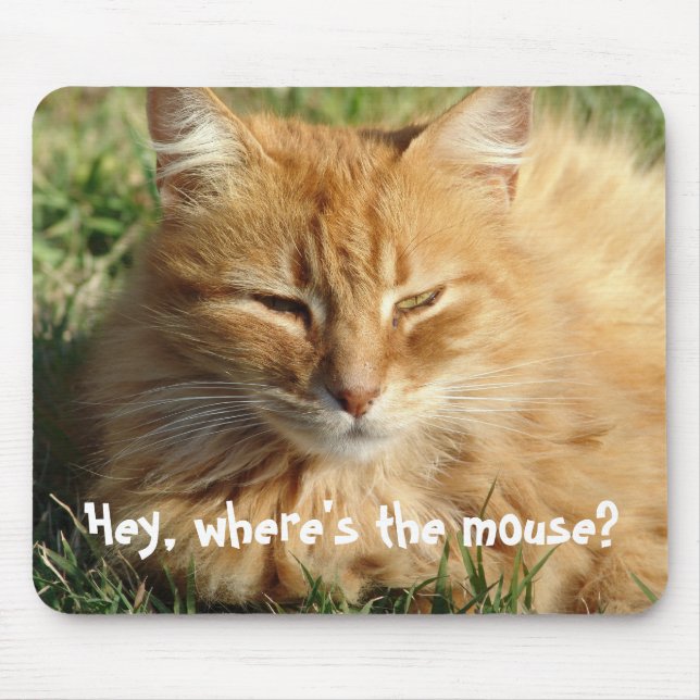 Tapis De Souris Là où est la souris ?. - Mousepad (Devant)