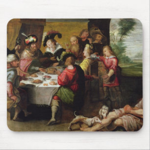 Tapis De Souris La parabole de l'homme riche et du Lazarre