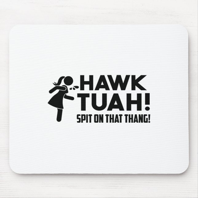 Tapis De Souris La Parodie Virale De L'Élection De Hawk Tush (Devant)