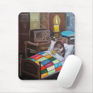 Tapis De Souris La peinture de l'émission de minuit par Alfred Fox