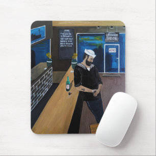 Tapis De Souris La peinture du marin ivre par Alfred Fox