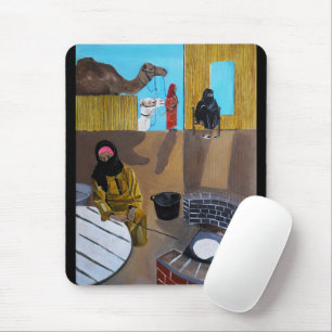 Tapis De Souris La peinture Les femmes bédouines par Alfred Fox