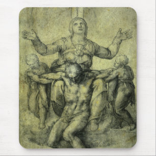 Tapis De Souris La Pieta de Michelangelo pour Vittoria Colonna