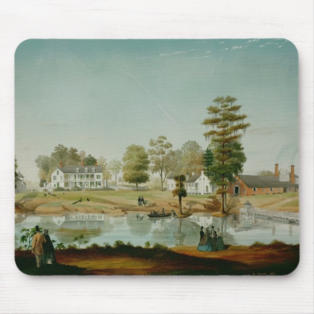 Tapis De Souris La plantation d'Olivier, 1861 (Devant)