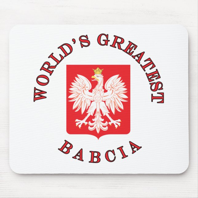 Tapis De Souris La plus grande Babcie du monde (Devant)