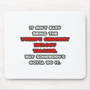 Tapis De Souris La plus grande blague d'enseignant en biologie du