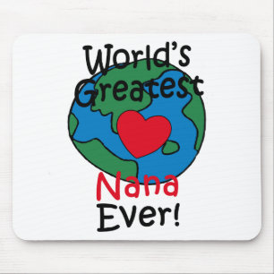 Tapis De Souris La plus grande Nana cœur du monde