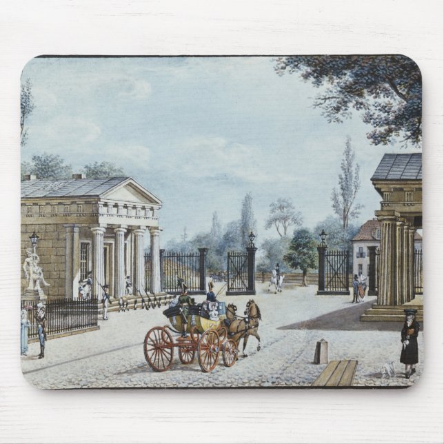 Tapis De Souris La porte de Leipzig, Berlin (Devant)