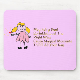 Tapis De Souris La poussière féerique arrose Mousepad