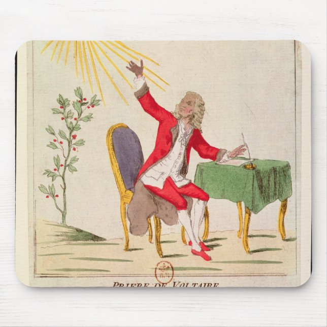 Tapis De Souris La prière de Voltaire (Devant)
