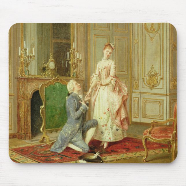 Tapis De Souris La proposition (huile sur le panneau) (Devant)
