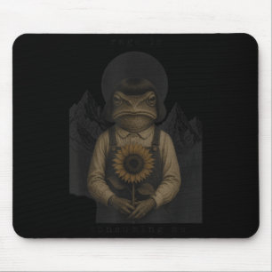 Tapis De Souris La rage de grenouille me consume Mème sarcastique