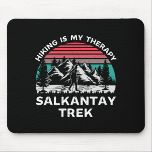Tapis De Souris La randonnée trekking hommes salkantay est une thé