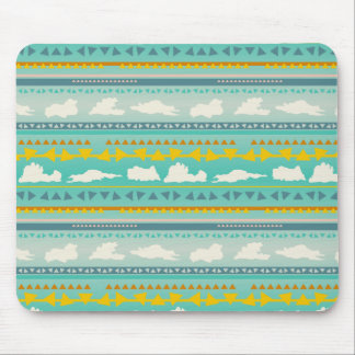 Tapis De Souris la rayure tribale de triangle de l'Arizona