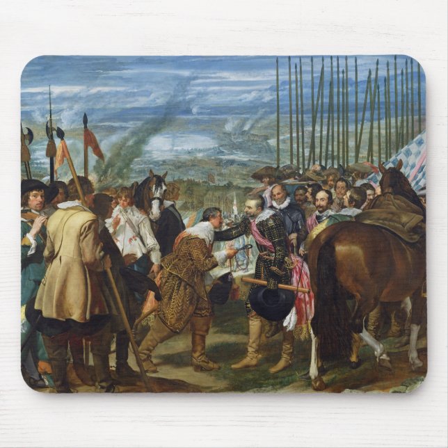 Tapis De Souris La reddition de Breda, 1625, c.1635 (Devant)