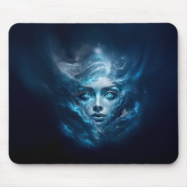 Tapis De Souris La Reine de Glace Bleue (Devant)