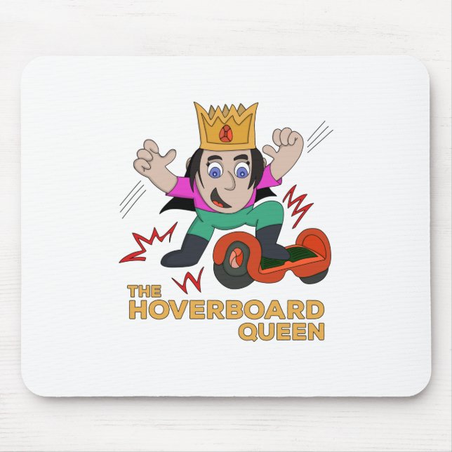 Tapis De Souris La reine du Hoverboard (Devant)