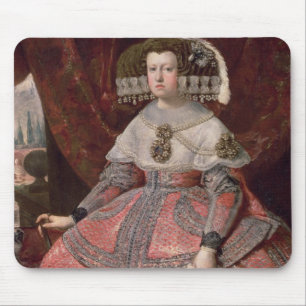 Tapis De Souris La Reine Maria Anna de l'Espagne dans une robe