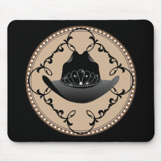 Tapis De Souris La Reine Mousepad occidental de rodéo