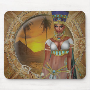 Tapis De Souris La Reine Nefertiti Mousepad