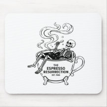 La Résurrection de l'Espresso Squelette Drôle de C