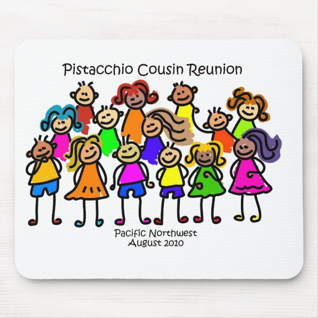 Tapis De Souris La Réunion Mousepad de Pistacchio (Devant)