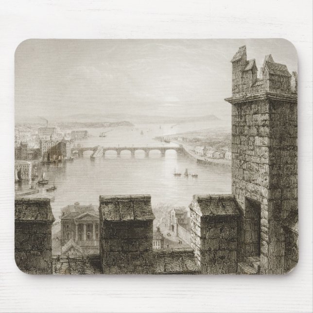 Tapis De Souris La rivière Shannon et Limerick (Devant)