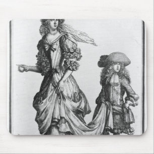 Tapis De Souris La robe de ville d'été, 1678