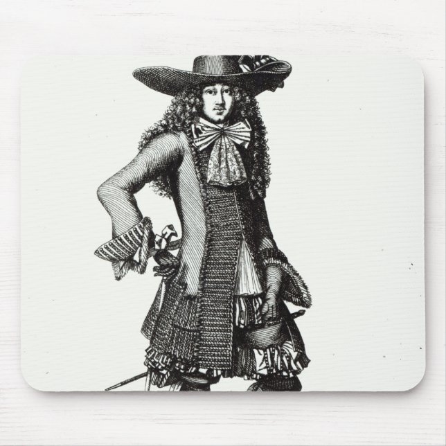 Tapis De Souris La robe d'épée d'été, 1675 (Devant)