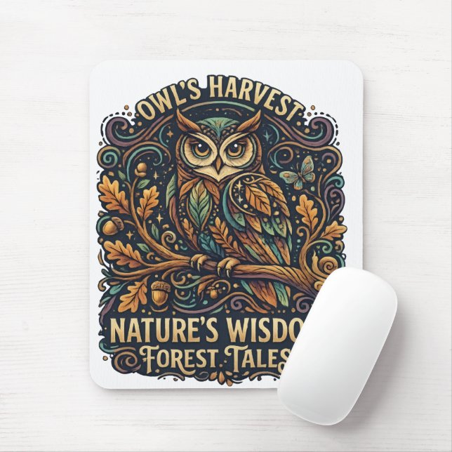 Tapis De Souris La Sagesse de la Nature – Une Source d'Inspiration (Avec souris)