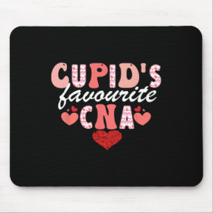 Tapis De Souris La Saint-Valentin préférée de Cupidon Infirmière c