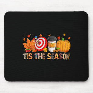 Tapis De Souris La saison Leopard Citrouilles fléchettes Halloween