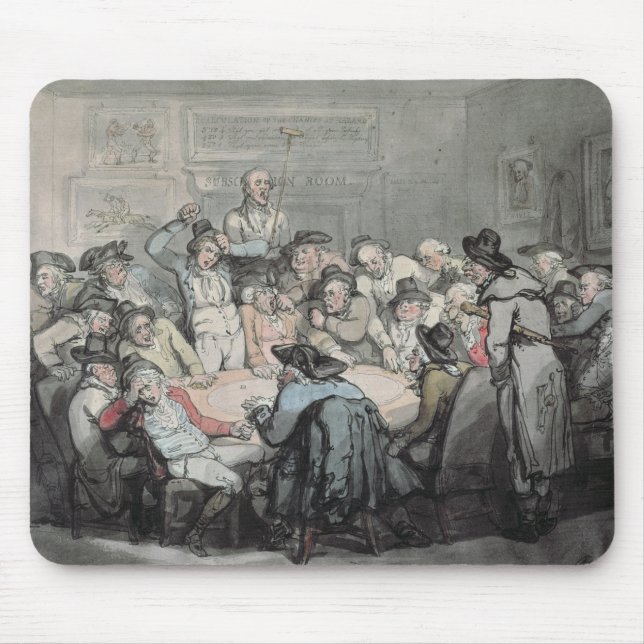 Tapis De Souris La salle de risque (Devant)