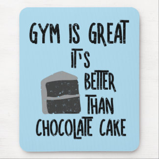 Tapis De Souris La Salle De Sport Est Grande